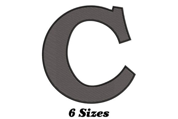 Alphabet Letter C: A Whimsical, Gift-Ready Embroidery Design