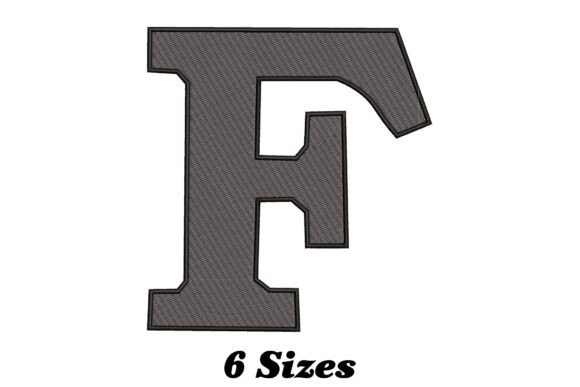 Alphabet Letter F: A Whimsical Embroidery Touch for Meaningful Gifts