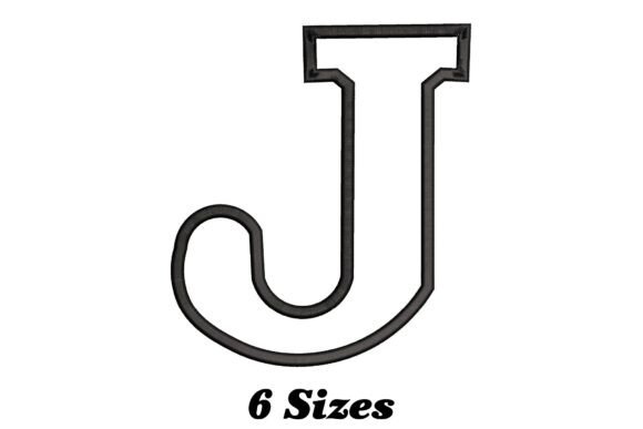 Alphabet Letter J Embroidery Review