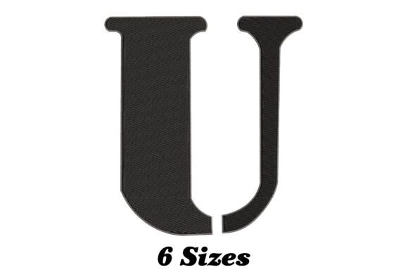 Alphabet Letter U: A Charming Embroidery Accent for Meaningful Gifts