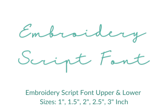 Gistesy Font: A Smart Choice for Small Business Embroidery
