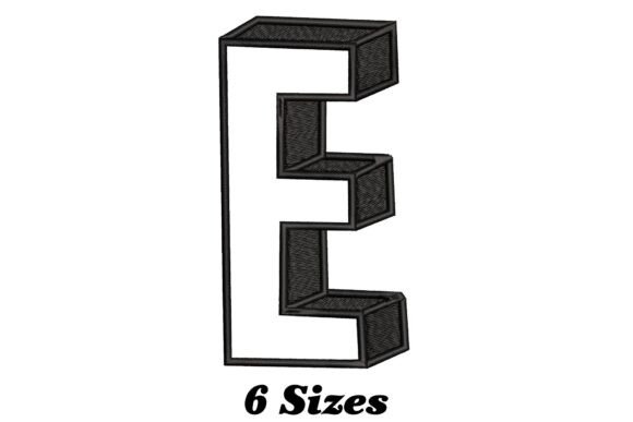 Stylish Letter E