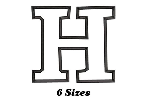 Stylish Letter H Review for Boutique Apparel